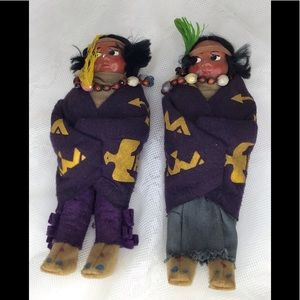 Boy and Girl Vintage Skookum Doll